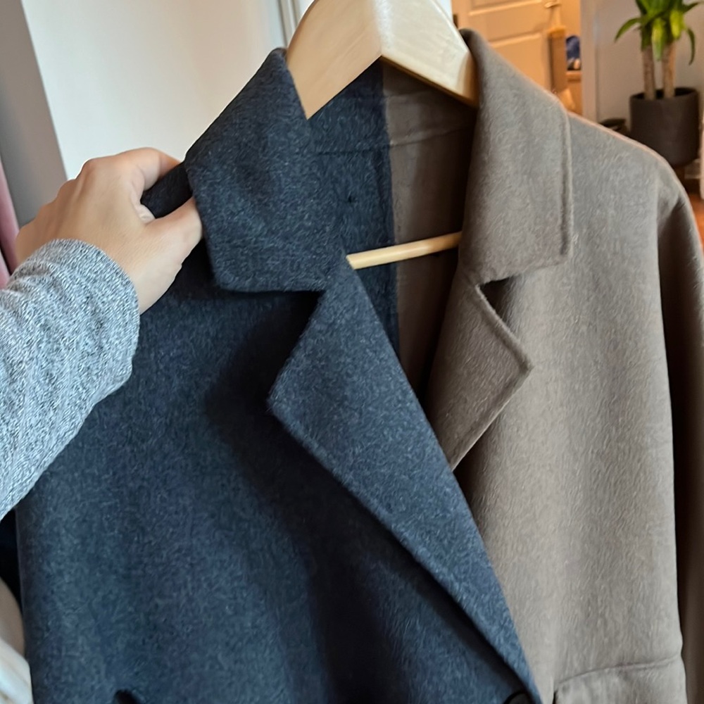Rails pea coat, multi color, wool. Very cool. Never worn